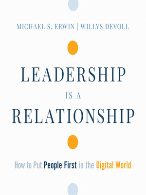 cover image of Leadership is a Relationship